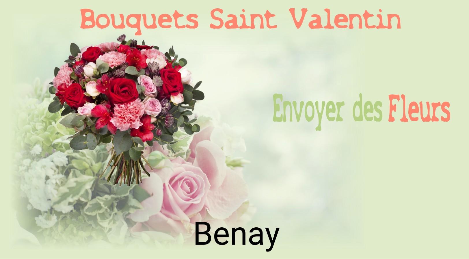 Roses de Saint-Valentin livrées à Benay